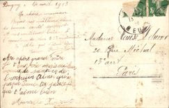 CPA Fantaisie Fleurs Santon 