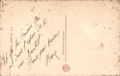 VINTAGE POSTCARD Fantasy Woman the angelus