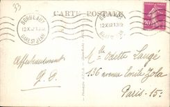 CPA Bordeaux L'Eglise Sainte Croix