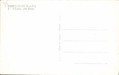 VINTAGE POSTCARD Nuds Body the Church