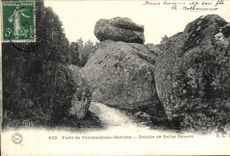 CPA Foret de Fontainebleau Barbizon Brioche de Brillat Savarin