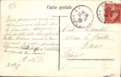 VINTAGE POSTCARD Schlucht Lakes De Retournemer De Longermar