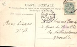 VINTAGE POSTCARD Island Dyeu Old Castle