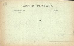 POSTAL Pau de la VENDIMIA vista hacia la iglesia Sainte Catherine