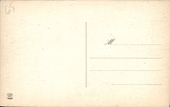 VINTAGE POSTCARD Cauterets Road of the bridge of Spain and the island Sarah Bernhardt