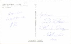 MODERN CARD Jouy on Morin Seen air of the castle of Limekiln