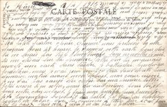 CPA Fantaisie Vision de guerre Militaria 