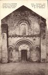 CPA Parcay sur Vienne Le portail de l'eglise 