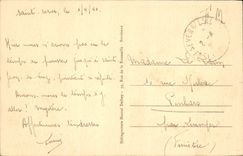 VINTAGE POSTCARD St Jean De Luz the Church