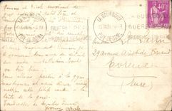 CPM La Bourboule Le jet d'eau