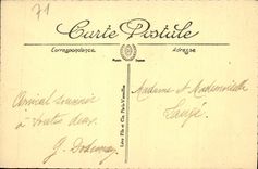 VINTAGE POSTCARD Autun the Rollin Museum