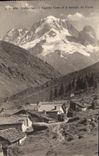 VINTAGE POSTCARD Vallorcine the Green needle And the Hamlet Of Poyaz