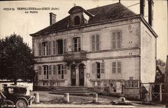 VINTAGE POSTCARD Verpillieres On Ource the Automobile Town hall