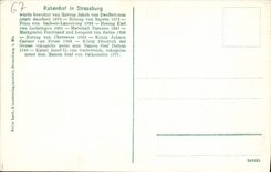 POSTAL Rabenhof de la VENDIMIA en Strassburg