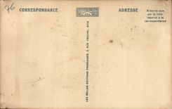 POSTAL Trouville de la VENDIMIA el casino y los barcos portuarios