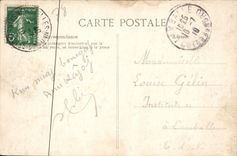 CPA Versailles Hameau du petit Trianon Le pont rustique