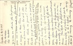 CPA Versailles Chateau Galerie des batailles