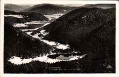 VINTAGE POSTCARD Gerardmer the valley of the lakes seen of Hohneck