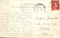 VINTAGE POSTCARD Valley Of Those Those On Plain Seen Of Soye