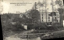 CPA Brienon Sur Armancon Le Moulin Du Boutoir