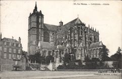 VINTAGE POSTCARD Mans Cathedral Apse