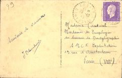 VINTAGE POSTCARD Parthenay Ruins Of a Castle Of 11th