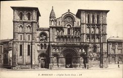 CPA Bordeaux L'Eglise Sainte Croix