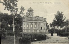VINTAGE POSTCARD ND Pilgrimage of the Oak Holy Sepulchre