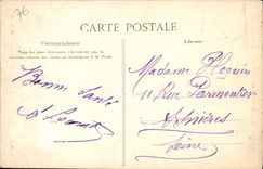 VINTAGE POSTCARD Graville Sainte Honorine the black Virgin