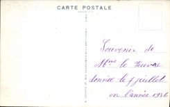 VINTAGE POSTCARD Versailles Musee Of the Cars Fits with body sacring of Charles X