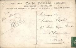 POSTAL Amboise de la VENDIMIA el ataque frontal del castillo del St Blaise de la cámara acorazada