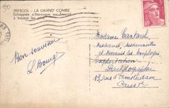 CPA Trescol La Grand Combe Echappee pittoresque sur Trescol a travers les pins