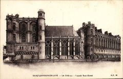 CPA Saint Germain En Laye Le Chateau Facade Sud Ouest