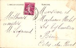 Mercado de Amiens de la POSTAL de la VENDIMIA en los barcos del agua de I