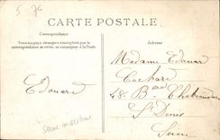 VINTAGE POSTCARD Le Havre the Bridge Commercial And the Stock Exchange Boat