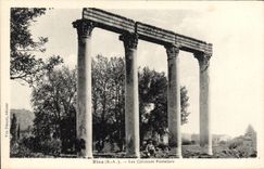 CPA Riez Les Colonnes Romaines