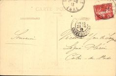 Sitio de Buissonnets de la POSTAL de la VENDIMIA de St Teresa del niño de Jesús