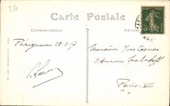 VINTAGE POSTCARD Périgueux Staircase Renaissance Street Of Wisdom