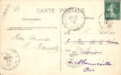 La POSTAL Pau de la VENDIMIA el cuarto del castillo del castillo o es Enrique IV