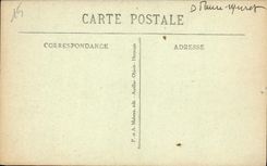 VINTAGE POSTCARD Picturesque Auvergne St Flour Ruins Of the Castle D' Alleuze