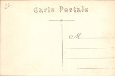 VINTAGE POSTCARD Drill of Slow Road Forestiere de Combe Laval entered of the 1st tunnel