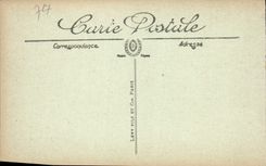 POSTAL Chamonix de la VENDIMIA visto hacia el topetón del alpinismo del camello del dromedario