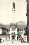 CPA Chambery Fontaine des Etephants Elephant