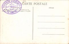 VINTAGE POSTCARD Bazeilles the Crypt Monument raised with the children of Bavaria Militaria