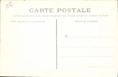 VINTAGE POSTCARD Sedan Moncelle the Cross Mac Mahon Militaria