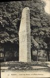 VINTAGE POSTCARD Rouen Botanical garden And Pierre Runique