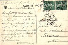 CPA Remiremont Le Calvaire