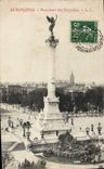 CPA Bordeaux Monument des Girondins