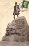VINTAGE POSTCARD Chambéry Park of Lemenc Monument of JJ Rousseau
