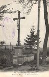 CPA Bazeilles Le Calvaire En face la maison de la derniere cartouche Militaria 